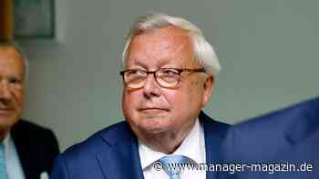 Cum-ex-Skandal: Prozess gegen Christian Olearius könnte eingestellt werden