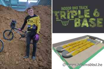 6.000 kubieke meter zand en niet één paal in de weg: BMX Devils leggen spectaculair parcours aan in voormalige NAVO-hal