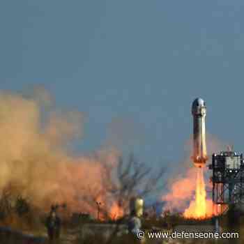 Blue Origin cleared to bid on national-security launches
