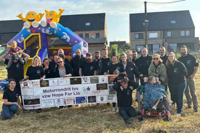 Eerste motortreffen voor Hope for Lio is succes