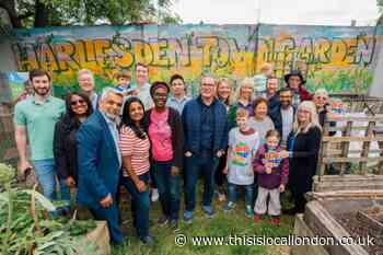 Sir Keir Starmer meets volunteers at Harlesden Town Garden
