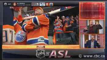 Sign language play-by-play comes to NHL finals for 1st time