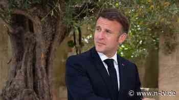 Riskantes Kalkül bei Neuwahl: Macron will sogar bei einem Wahlsieg Le Pens profitieren