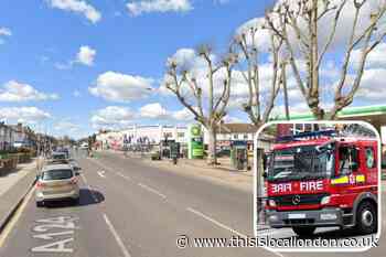 Rush Green Road, Romford crash: Two people injured
