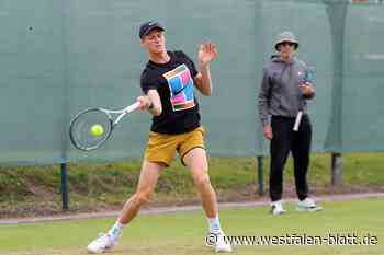 Zverev und Sinner nehmen das Training in Halle auf