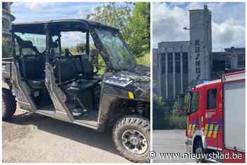 Man (27) zwaargewond nadat buggy kantelt op heuveltop