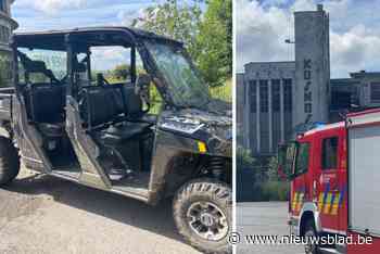 Man (27) zwaargewond nadat buggy kantelt op heuveltop