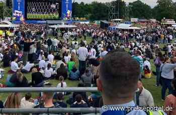 POL-DO: Der Auftakt zur UEFA EURO 2024 in Dortmund: Friedliche Fans an den großen Treffpunkten