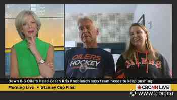 Sask. parents of Oilers coach Kris Knoblauch believe comeback is possible