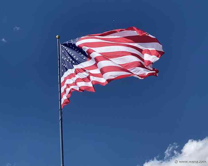 The Four Flags of Freedom Ceremony hosted in Defiance Ohio paid tribute to veterans