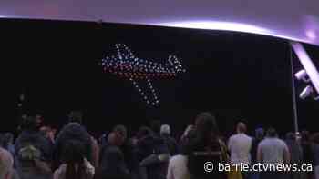 Barrie Airshow kicks off with unique drone show