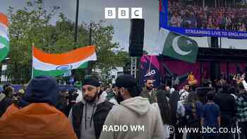 Huge crowds at Edgbaston's World Cup fan park