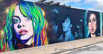 Take a walk down the Bankside Gallery - a street art heaven to explore