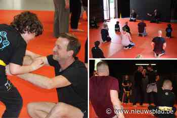 Eerste ouder-kind-training was succes voor Tai Jutsu Kwai Bornem.