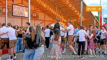 Fußball-EM: 45 Minuten Euphorie beim Public Viewing auf Waitzinger Wiese