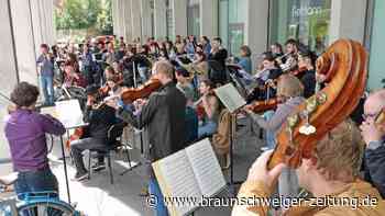 Flashmob am Schloss Braunschweig mit „Star Wars“-Überraschung