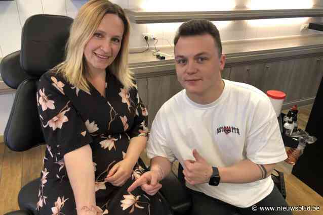 Tattoo als steun voor vzw De Knuffelpootjes: “Uit sympathie, maar wel benieuwd hoe jongste zoon zal reageren”