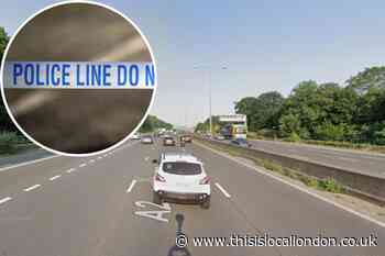 A2 near Dartford: Multi-vehicle crash involving five cars