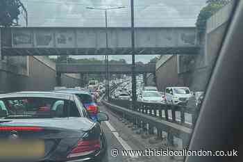 A406 / M11 crash: Man in life-threatening condition