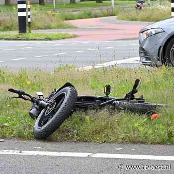 Zwollenaar aangehouden na ernstige botsing fatbike en auto