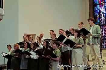 Das Junge Vokalensemble Minden tritt erstmals auf