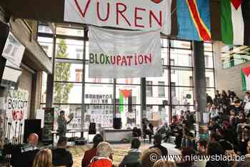 Pro-Palestijnse studenten UAntwerpen breken protestkamp ondanks eis rector niet op: “Het is ons recht om te betogen”