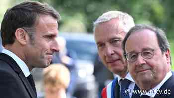 Als Abgeordneter Le Pen stoppen: Frankreichs Ex-Präsident Hollande kandidiert bei Neuwahl