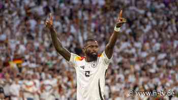 Erneuter Zeigefinger-Vorwurf: DFB-Star Rüdiger reagiert auf Wirbel um sein EM-Foto