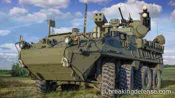 Meet Sergeant Stout: Army gives Stryker-Based M-SHORAD a proper name