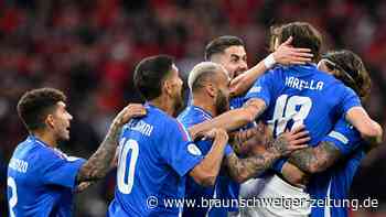 Italien beendet Albaniens Megaparty ganz schnell