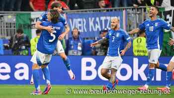 Italien trotzt frühem Schock und schlägt Albanien knapp