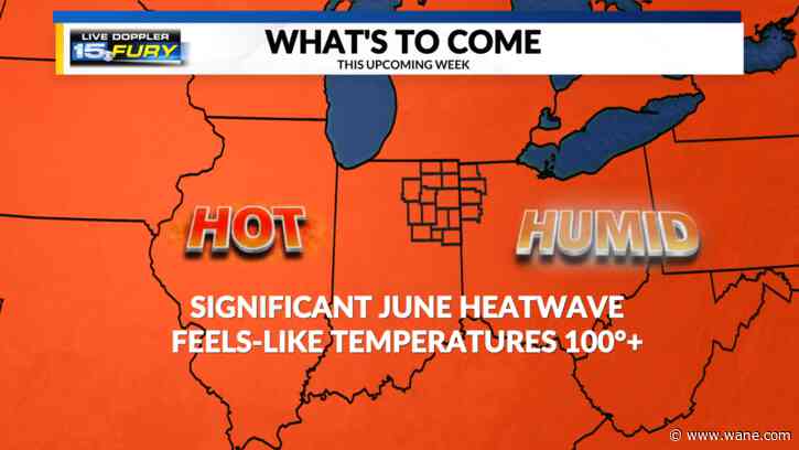 June heatwave begins on Father's Day