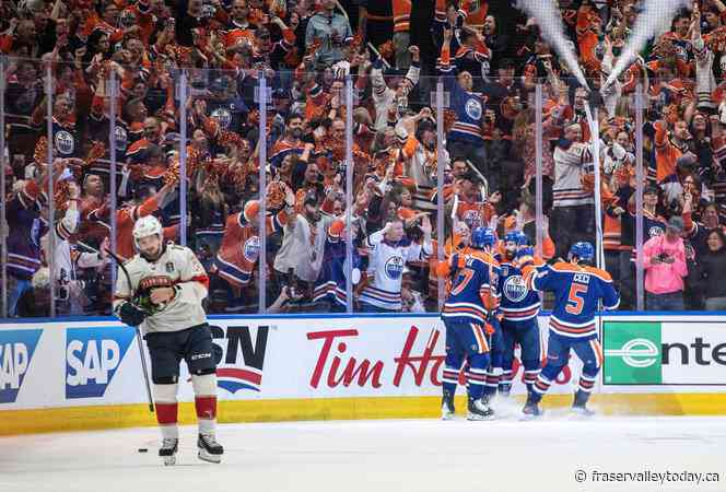 McDavid, Oilers avoid sweep, thump Panthers 8-1 in Game 4 of Stanley Cup final
