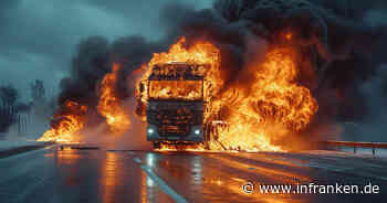 Lkw in Vollbrand: A3 Richtung Frankfurt für ganze 14 Stunden gesperrt