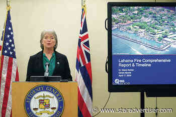 Maui County trying to block AG interview related to 2018 wildfires