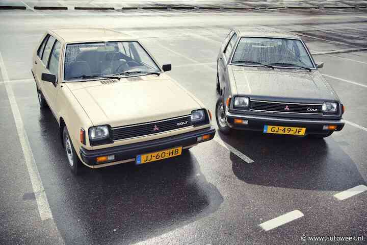 Eerste Colt belangrijk voor vroeg succes Mitsubishi ... en hij had twee versnellingspoken