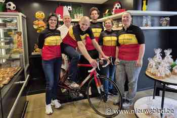 Bekendste bakker van de streek heeft wel heel speciale truc om klanten te bedienen tijdens BK wielrennen