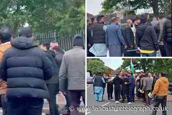 Tempers flare as Blackburn election canvassers scuffle on street
