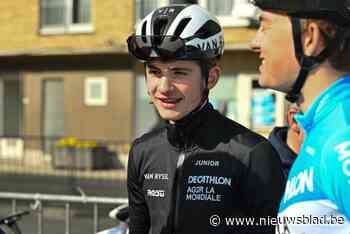 Junior Louic Boussemaere soleert in Passendale