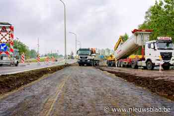 Vijf nachten werken op Grote Baan: verkeer in beide richtingen op één rijvak