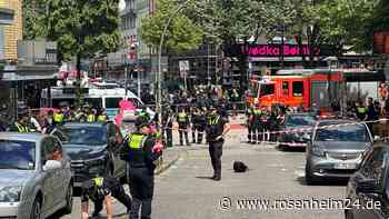 Nahe EM-Fanmarsch in Hamburg: Polizei schießt auf bewaffneten Mann – und nennt mögliches Motiv