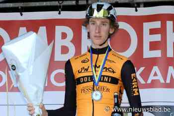 Jordy Decottignies op ererang in Romsée-Stavelot-Romsée