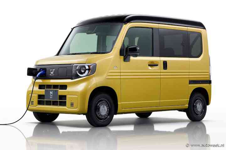 De elektrische Honda N-Van e is nog praktischer dan de benzineversie