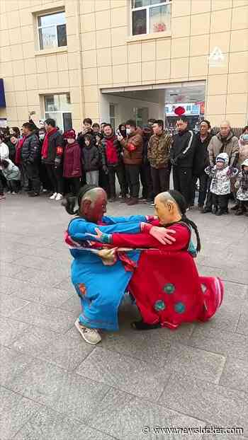 An ancient dance featuring two devils locked in combat!