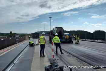 Asfalt E314 is amper zes maanden na aanleg alweer aan herstelling toe: “Kwaliteit voldeed niet”