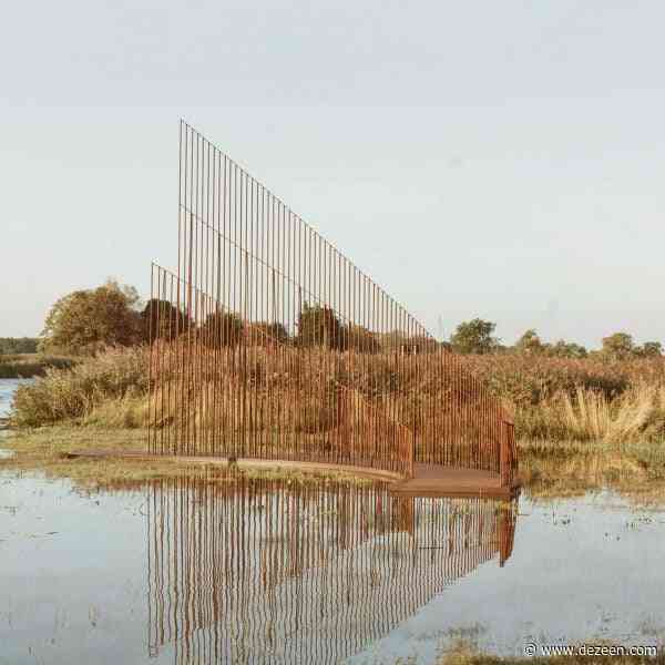 Maetherea Studio uses rusty metal to create Iron Reef in Norfolk