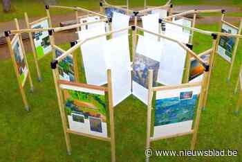 Openluchtexpo toont gebied de Merode vanuit de lucht