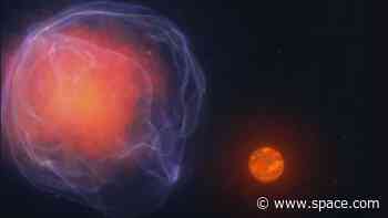 Something 'kicked' this hypervelocity star racing through the Milky Way at 1.3 million miles per hour (video)