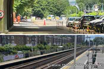 Kensington Olympia London police incident: Man ‘throwing items'