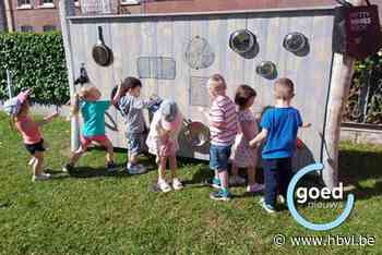 GO! BS Atheneeke in Tongeren installeert muziekmuur voor kleuters